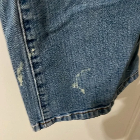 Lauren Jeans Co. Ralph Lauren Blue Wide Leg Jeans Size 10P - Picture 6 of 13